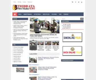 Tribratanewspolressekadau.com(Tribratanewspolressekadau) Screenshot