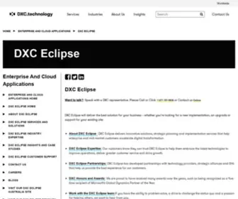 Tribridge.com(DXC Eclipse will deliver the best solution for your business) Screenshot