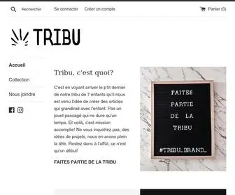 Tribubrand.com(Tribu) Screenshot