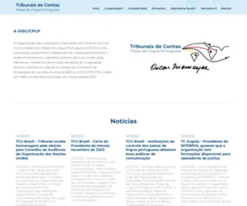 TribunaiscPlp.gov.br(OISC/CPLP) Screenshot