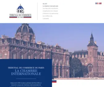 Tribunal-DE-Commerce-DE-Paris.fr(Tribunal de commerce Paris) Screenshot