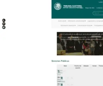 Tribunalelectoral.gob.mx(Tribunal) Screenshot