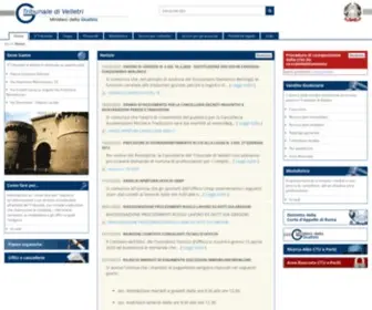 Tribunalevelletri.it(Tribunale di Velletri) Screenshot