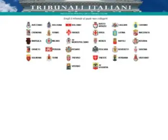 Tribunali.it(Tribunali Italiani) Screenshot