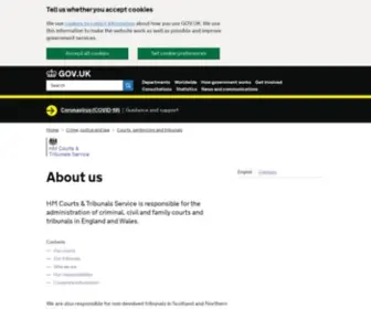 Tribunals.gov.uk(HM Courts & Tribunals Service) Screenshot