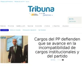 Tribunapalencia.com(Tribuna de Palencia) Screenshot