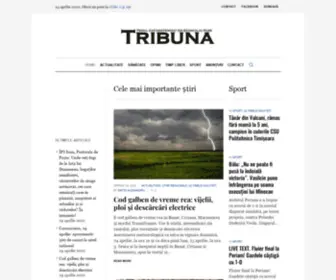 Tribunasnm.ro(Tribuna) Screenshot