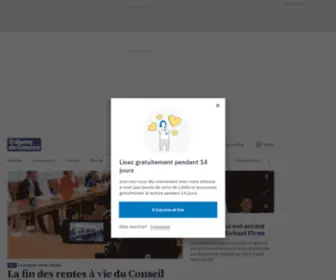 Tribunedegeneve.ch(Tribune de Genève) Screenshot