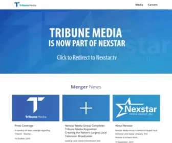 Tribunemedia.com(Tribune Media) Screenshot