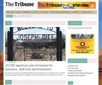 Tribunenewsnow.com(Serving Central Navajo County) Screenshot