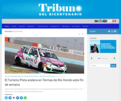 Tribunoweb.com.ar(Tribuno Web) Screenshot