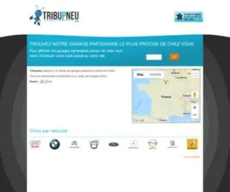 Tribupneu.com(Achat pneus sur TRIBUPNEU) Screenshot