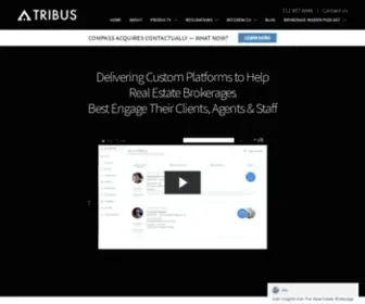 Tribusgroup.com(TRIBUS Custom Real Estate Brokerage Websites) Screenshot