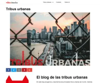 Tribusurbanas.org(Tribus urbanas) Screenshot