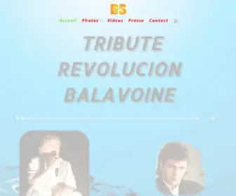 Tribute-Revolucion-Balavoine.com(Tribute Revolucion Daniel Balavoine) Screenshot