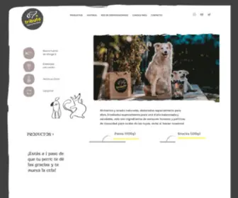 Tributo.cl(Alimentos naturales y saludables para mascotas) Screenshot