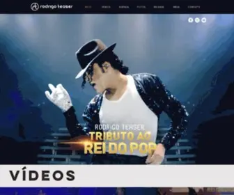Tributoreidopop.com.br(Tributo Rei do Pop) Screenshot
