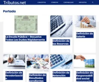 Tributos.net(Contribución especial) Screenshot