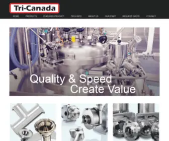 Tricanada.com(Tri-Canada) Screenshot