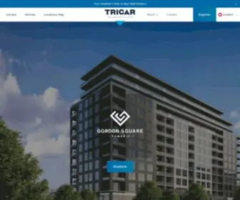 Tricar.com(New Condos and Rentals) Screenshot