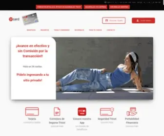 Tricard.cl(Inicio) Screenshot