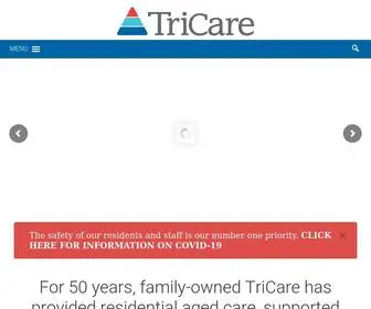 Tricare.com.au(Relax it's the TriCare difference) Screenshot