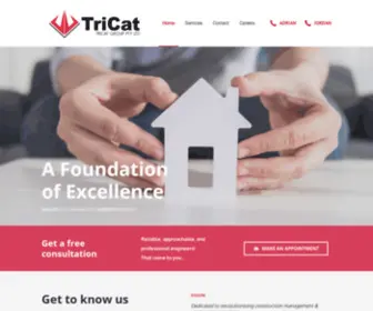 Tricat.com.au(Tricat Group Pty Ltd home) Screenshot