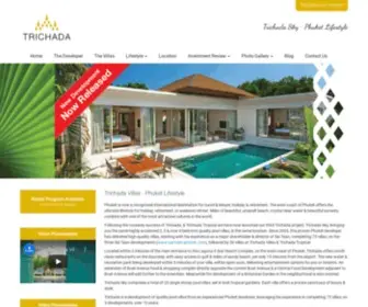 Trichada.com(Trichada Villas) Screenshot