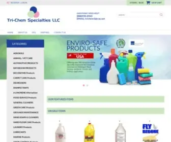 Trichemusa.com(Tri-Chem Specialties) Screenshot