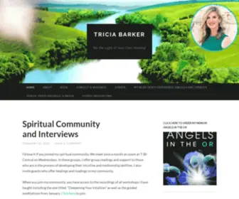 Triciabarkernde.com(Tricia Barker) Screenshot