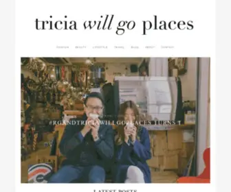 Triciagosingtian.com(Tricia Will Go Places by Tricia Gosingtian) Screenshot