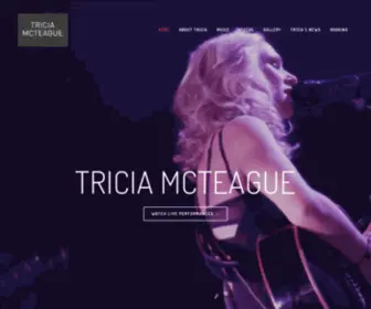 Triciamcteague.com(TRICIA MCTEAGUE) Screenshot