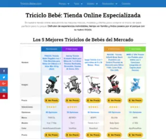 Triciclo-Bebe.com(⊛ Tienda de) Screenshot