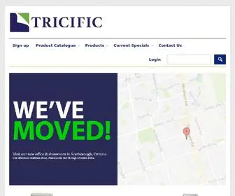 Tricific.com(Wholesaler) Screenshot