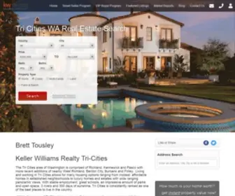 Tricitiesliving.com(Homes for sale by Keller Williams Realty Tri) Screenshot