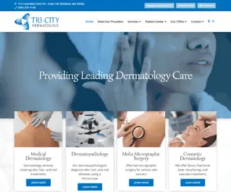 Tricitydermatology.com(Tri-City Dermatology) Screenshot