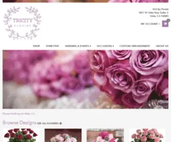 Tricityflorist.com(Vista Florist) Screenshot