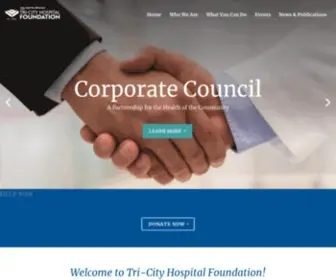 Tricityhospitalfoundation.org(Tri-City Hospital Foundation) Screenshot