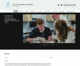 Tricityschool.com(Tri-City Christian Academy High Point NC Tri-City Christian Academy) Screenshot