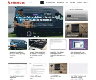 Trickbugs.com(Home) Screenshot