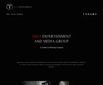 Trickent.com(TrickEntertainment) Screenshot