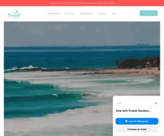 Trickettgardens.com.au(Trickett Gardens Holiday Apartments in Surfers Paradise) Screenshot