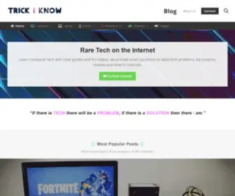 Trickiknow.com(Trickiknow) Screenshot