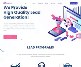 Trickleads.com(Trick Leads) Screenshot