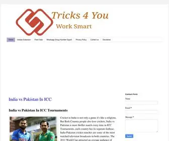 Tricks4You.in(Tricks4You) Screenshot