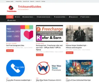 Tricksandguides.com(Best Android tricks) Screenshot