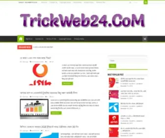 Trickweb24.com(Stay Home Stay Safe) Screenshot