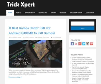 TrickXpert.com(Trick Xpert) Screenshot