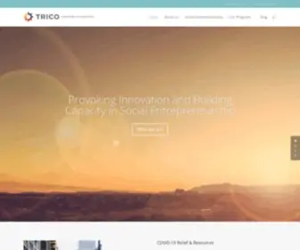 Tricofoundation.ca(Trico Foundation) Screenshot