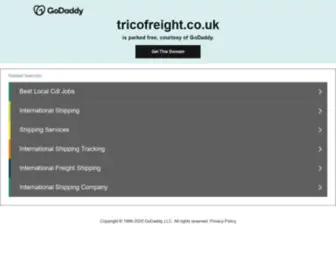 Tricofreight.co.uk(123 Reg) Screenshot